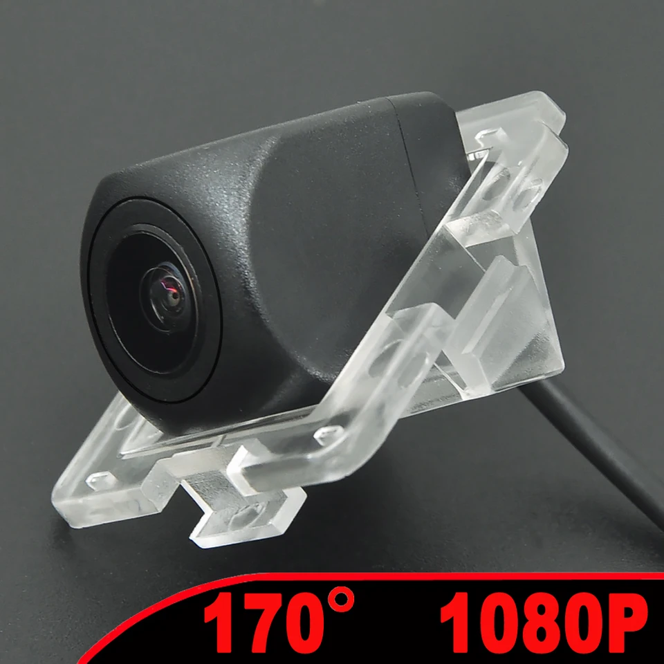 1080p AHD Fisheye View Zadný pohľad Zadný parkovací fotoaparát Zadný fotoaparát pre Mitsubishi Outlander XL Citroen C-Crosser Peugeot 4007