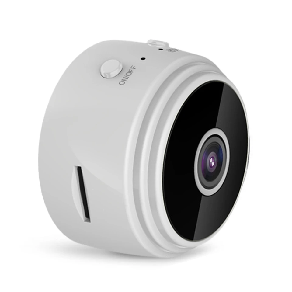 1080p Domáca kamkordér Multifunkčný 2.4G Inteligentná videokamera Night Vision Detection Detection 360 Stupe