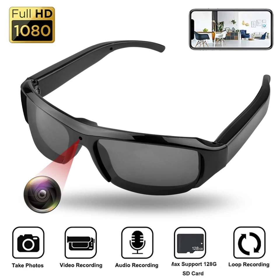 1080p HD Mini Camera Okupy Prenosné fotoaparát DVR Video rekordér Outdoor Sports Camera Recorder