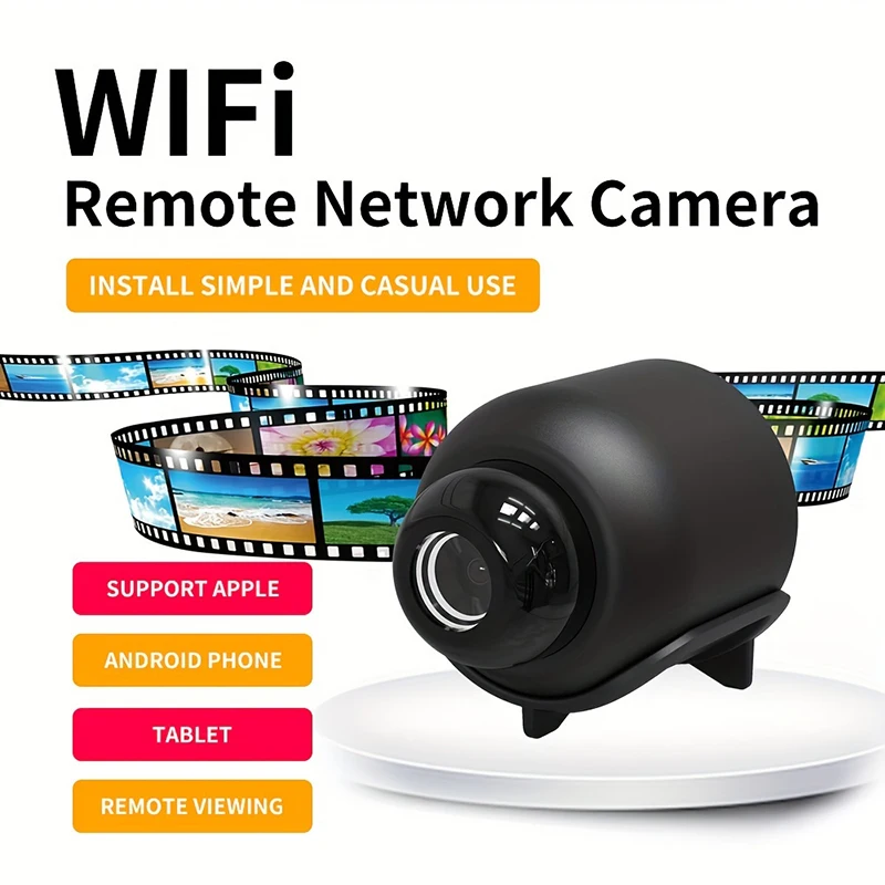 1080p HD Mini Camera WiFi Baby Monitor Indoor Bezpečnosť bezpečnosť dohľad nad kamkordérmi IP Cam zvukový videokeec záznamníka