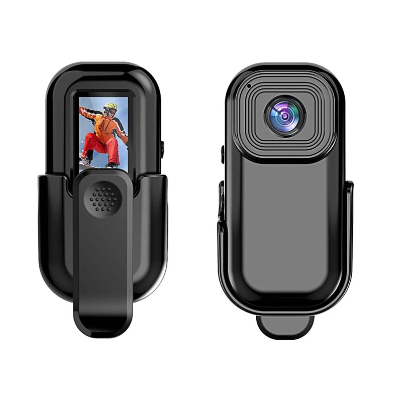 1080p WiFi vreckový fotoaparát prenosný telesný kamera Cam Sport DV Action Camera s obrazovkou zaznamenávajúca vreckový klip fotoaparátu