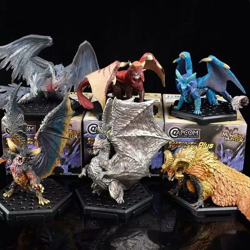 10cm Monster Hunter Nergigante‌ Kushala Daora Xeno'jiiva Teostra Kulve Taroth postava Model Doll Model Monster Hunter Game Periférne