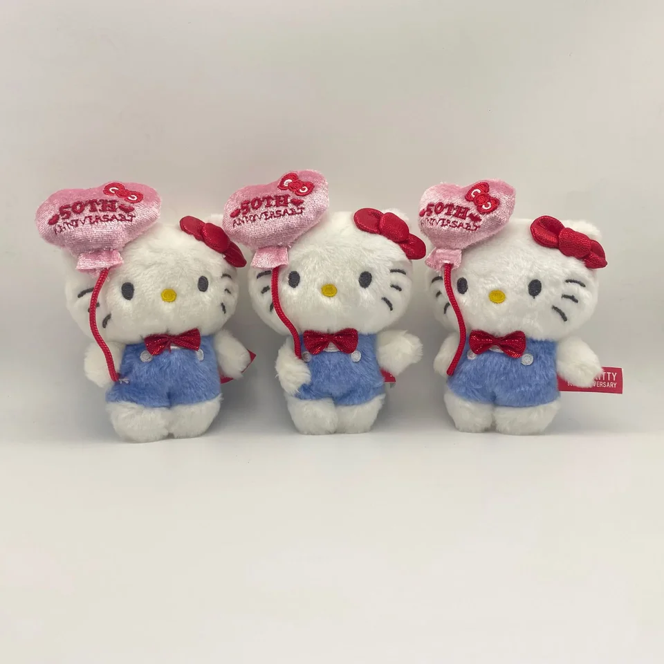 10cm Sanrio Kawaii Hello Kitty Krásna malá plyšová hračka. Soft a nie je ľahko zdeformované.