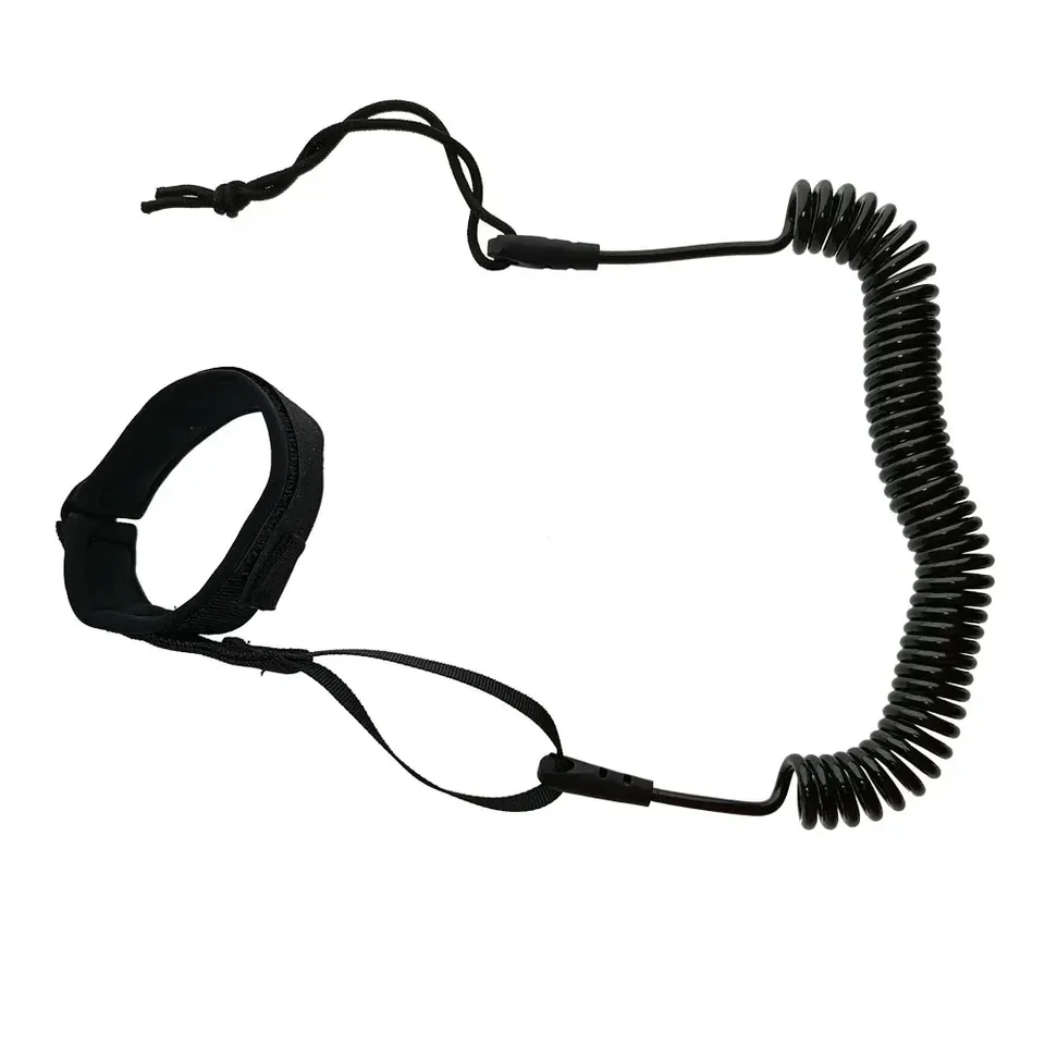 10ft Stand Up Paddle Board Surf Paddle Board Sup Cord Leash Coiled Surf Leash Surfing