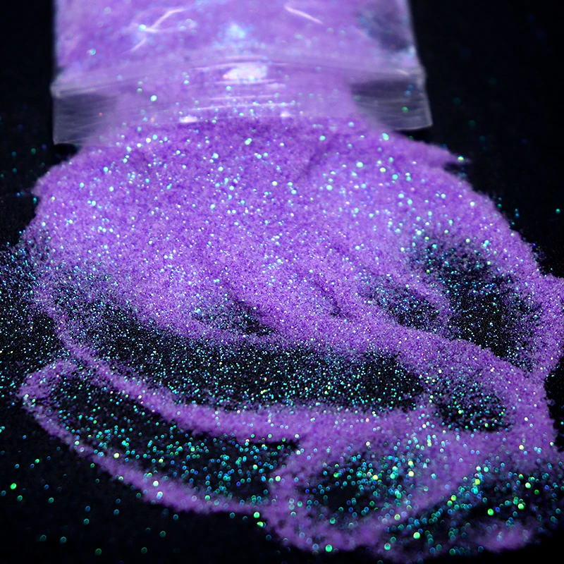 10g Purple lesklý cukrový trblietavý nechtový prášok