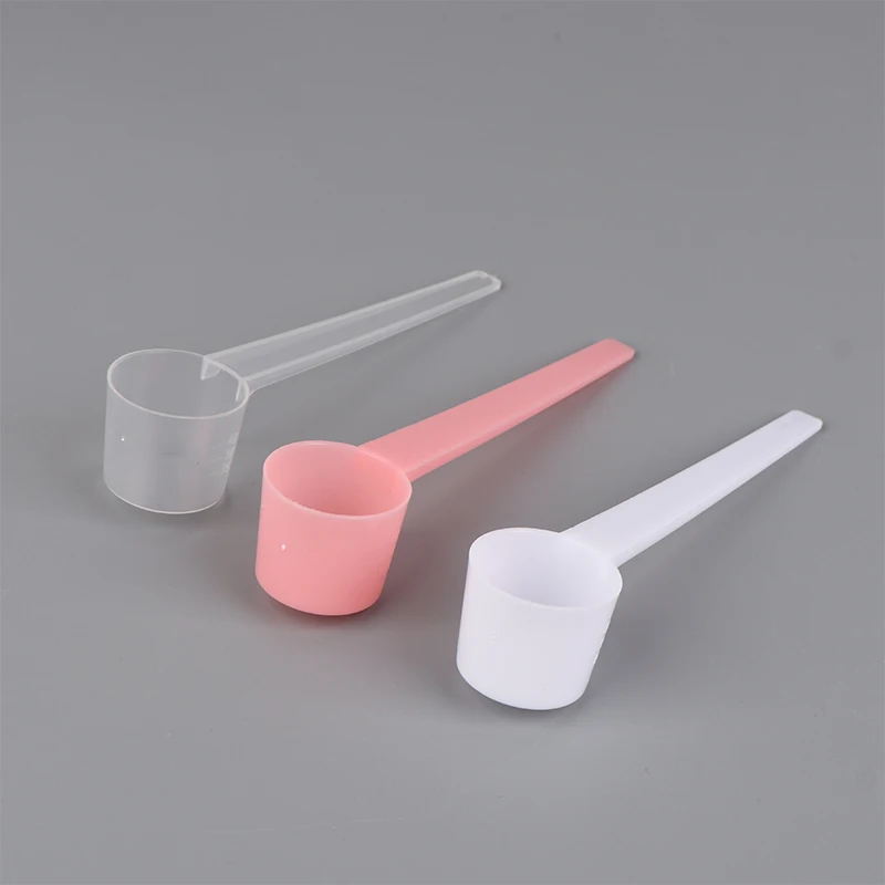 10ks 10,8 cm 5G Meranie lyžičiek Kávový bielkovinový mliečny prášok na kopu domáci kuchynský gadget DIY plastová meracia lyžica