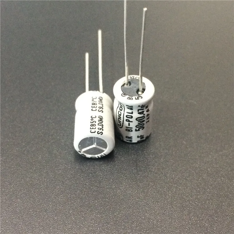 10ks/100ks 0,47UF 50V Japan Unicon 8x11,5 mm 50v0.47uf Bipolárny kondenzátor polarity