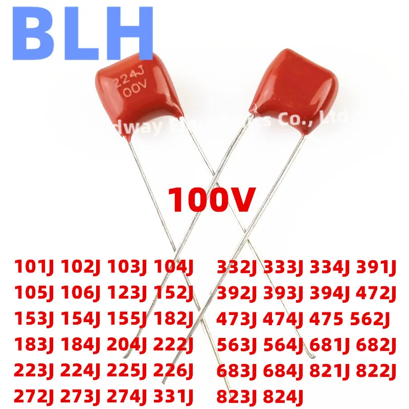 10ks 100V 564J 560NF 0,56UF 681J 680PF 682J 6,8NF 683J 68NF 0,068UF 684J 680NF 0,68UF CBB CABACITOR P5 P5 P7.5 P8 P27.5