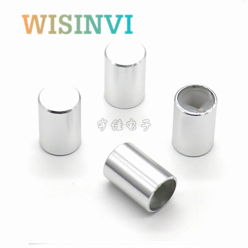 10ks 10x15 mm 10*15 mm hliník zliatiny Light Touch prepínač čiapka počítača Kľúč na kľúč Spínač čiapky štvorcový otvor 3.2x3.2 mm 3,2*3,2 mm