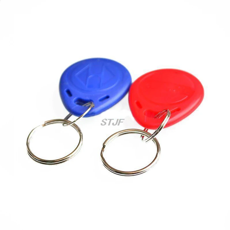 10ks 125kHz RFID ID proximity Token Token Key Tag Keychain Nepremokavý nový