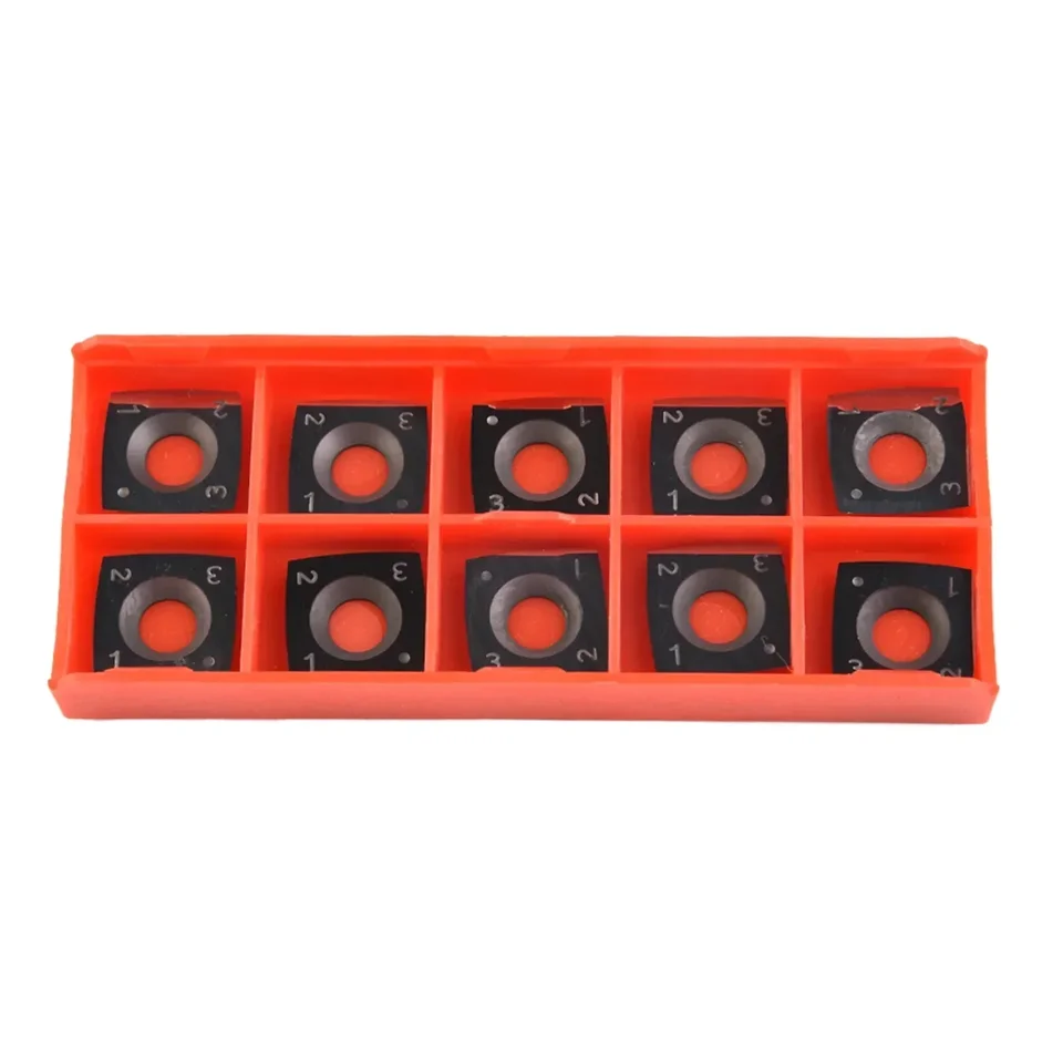 10ks 15 mm štvorcový karbidový vložky Cutters 15x15 x2,5 mm R150 Náhradná rezačka indexovateľná škriatok pre drevené CNC Lathe