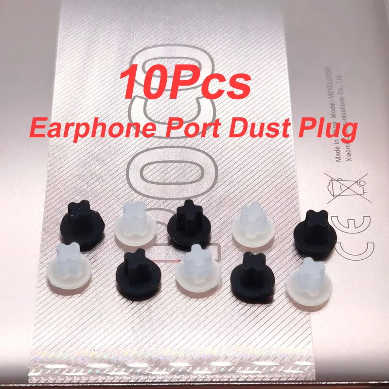 10ks 3,5 mm silikónové slúchadlá Prachové zástrčky Audio rozhranie prenosný počítač Dustodeprope odolný voči slúchadlom kryt