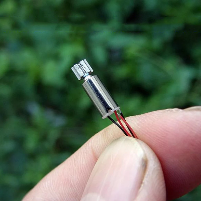 10ks 4 mm*8 mm DC 2,4V 3V 3,7V Micro Coreless Vibration Vibration Motor dutý pohár Vibrator Excentrické koleso mini hračky DIY