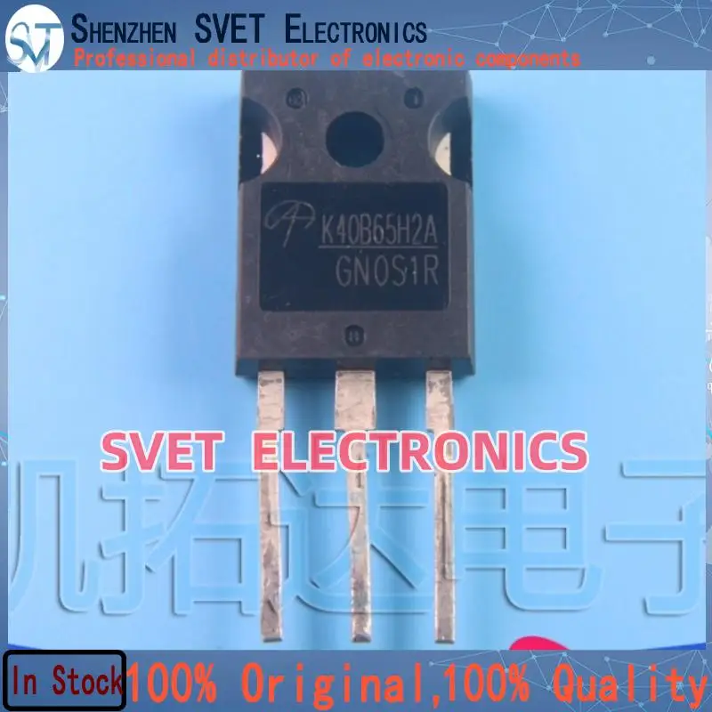 10ks-50ks AOK40B65H2A K40B65H2A TO-247 IGBT 650V 20A Originál na sklade Fast Shipping