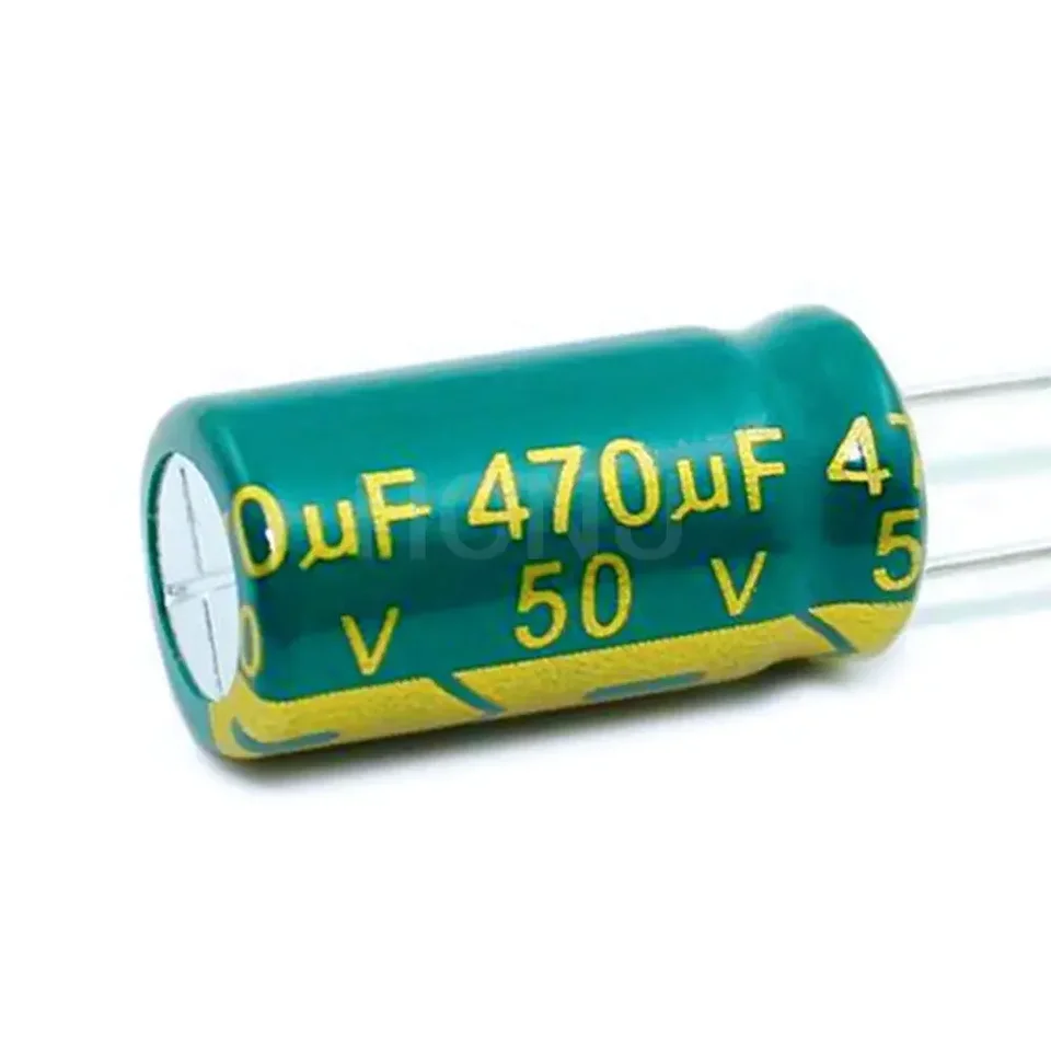 10ks 50V470UF Hliníkový elektrolytický kondenzátor 470UF 50V Zväzok 10*17 mm