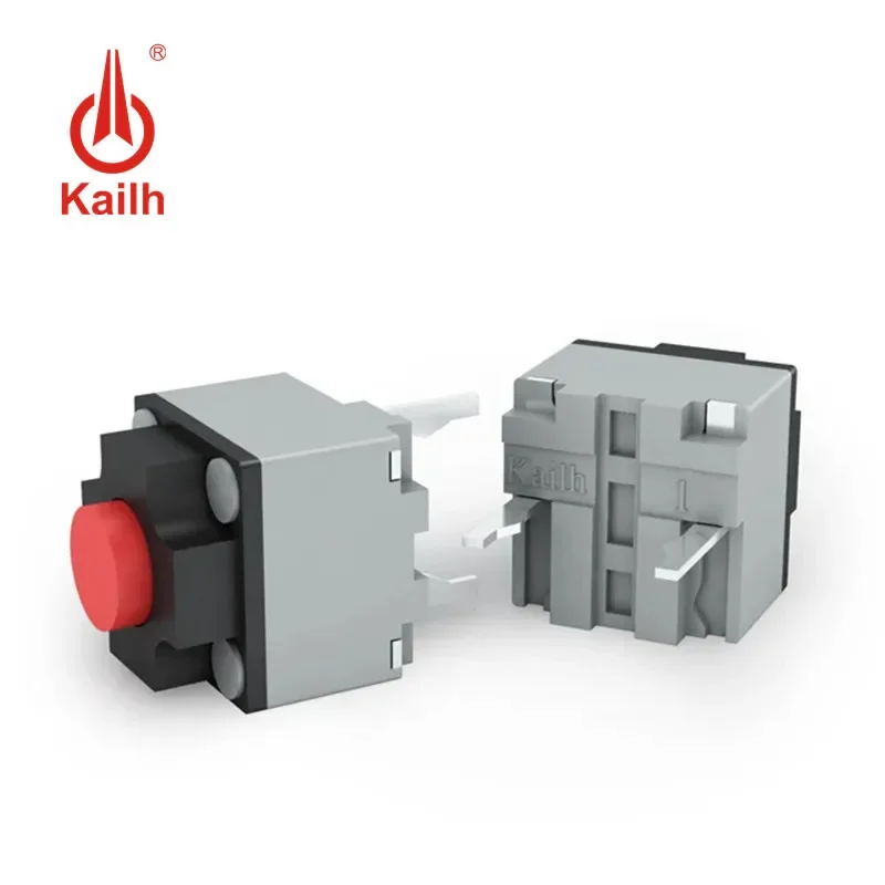 10ks 6*6*7,3 Kailh Square Silent Micro Switch Mute Switch môže vymeniť obdĺžnik Micro Switch 8 miliónov životných životností 6x6x7.3 mm