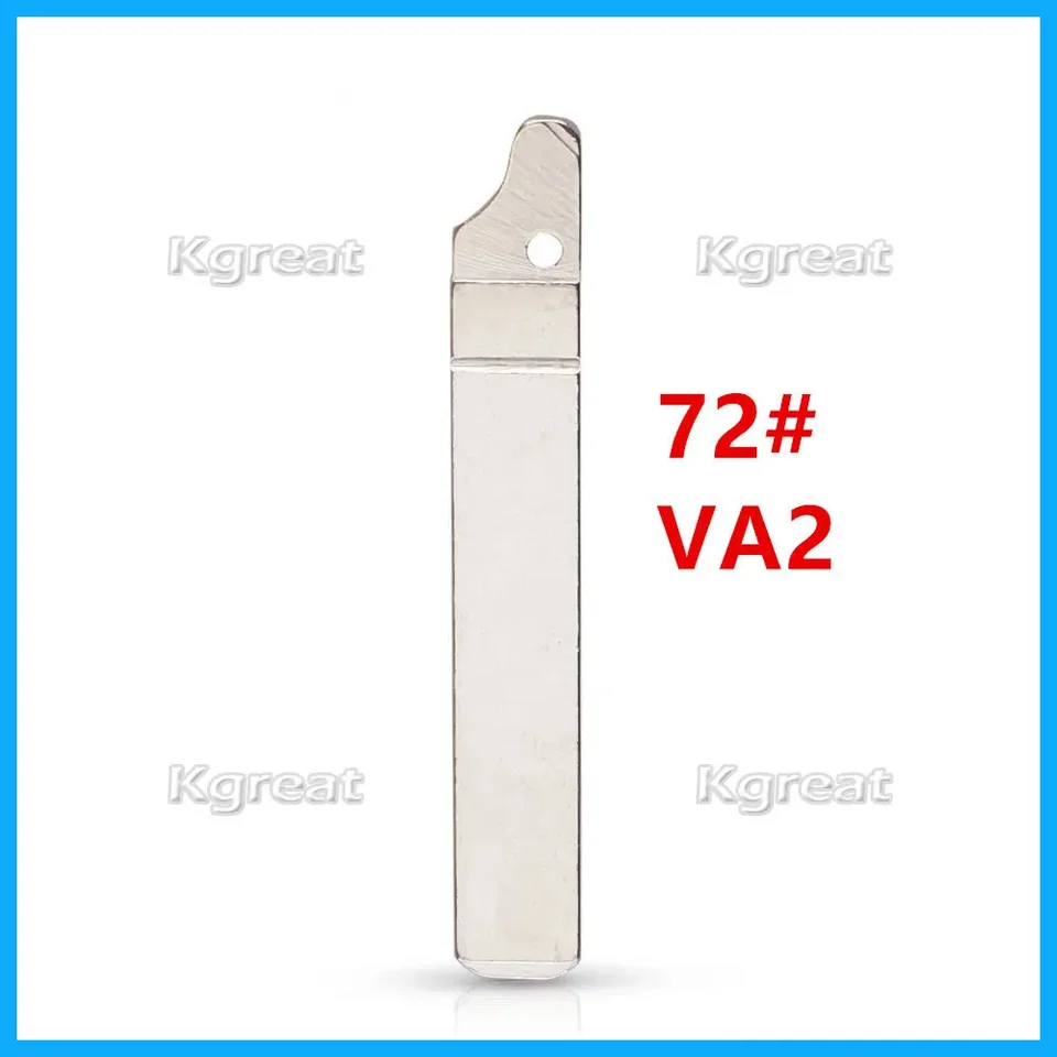10ks 72# va2 va2t 73# hu83 Pôvodný kľúč blade flip ust car key čepeľ pre Peugeot 307 407 Citroen Renault