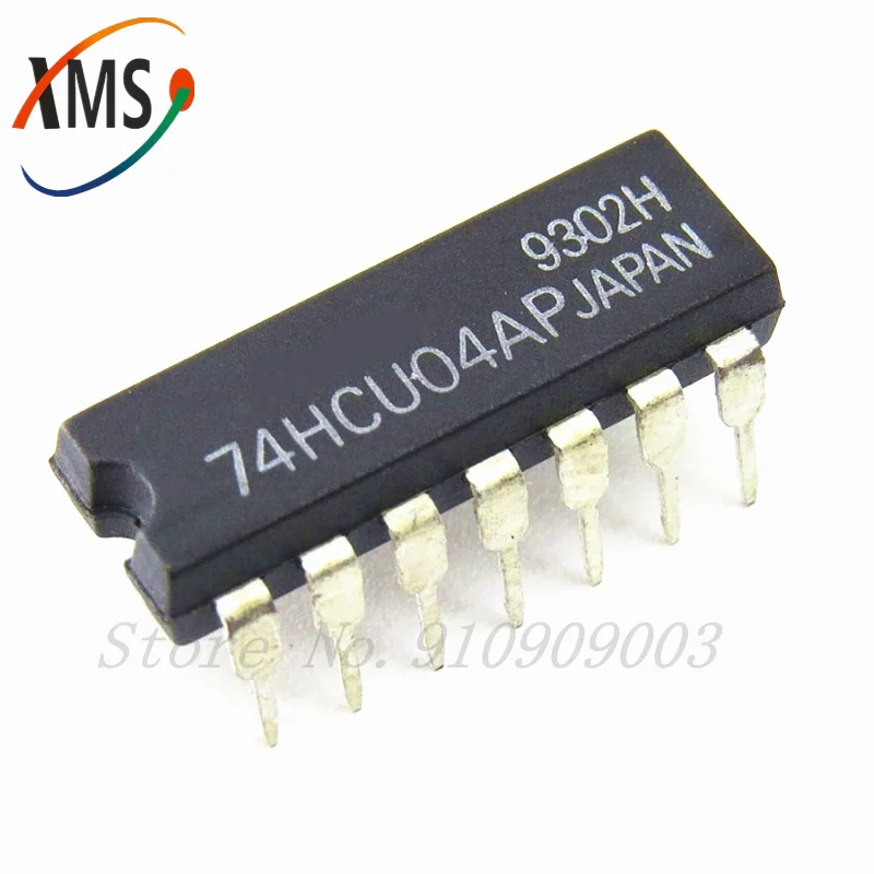 10ks 74HCU04AP DIP-14 74HCU04 DIP SN74HCU04N DIP14 74HCU04N IC
