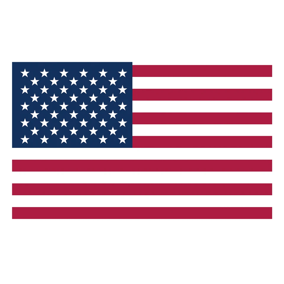 10ks americká vlajka Patriotic Stars - Self -Pethesívna nálepka na vlajku USA, notebook poštovej schránky Trucks, Indoor/Outdoor Graphic Label