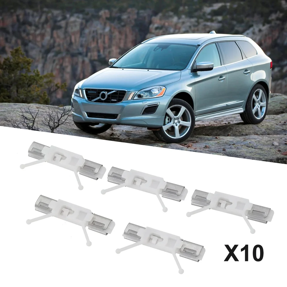 10ks auta predné čelné sklo stĺpce klipy 30753487 pre Volvo XC60 2008 2009 2010 2010 2011 2013 2013 2014 2015 2015
