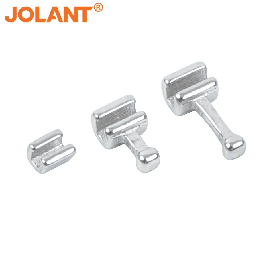 10ks/balenie JOLANT DENTAL ORTODONTICKÁ KRIPTIBLA HOOKY STANER Long/Short/Stop Type Kovové materiály zubné lekárstvo Ortodontické nástroje