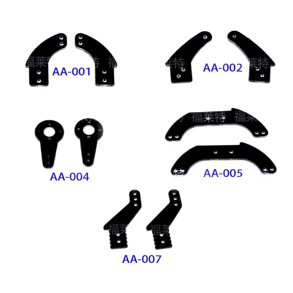 10ks/balenie volantu Arms Rudder Sermo Push Rod Soĺp pre lietadlo RC Model