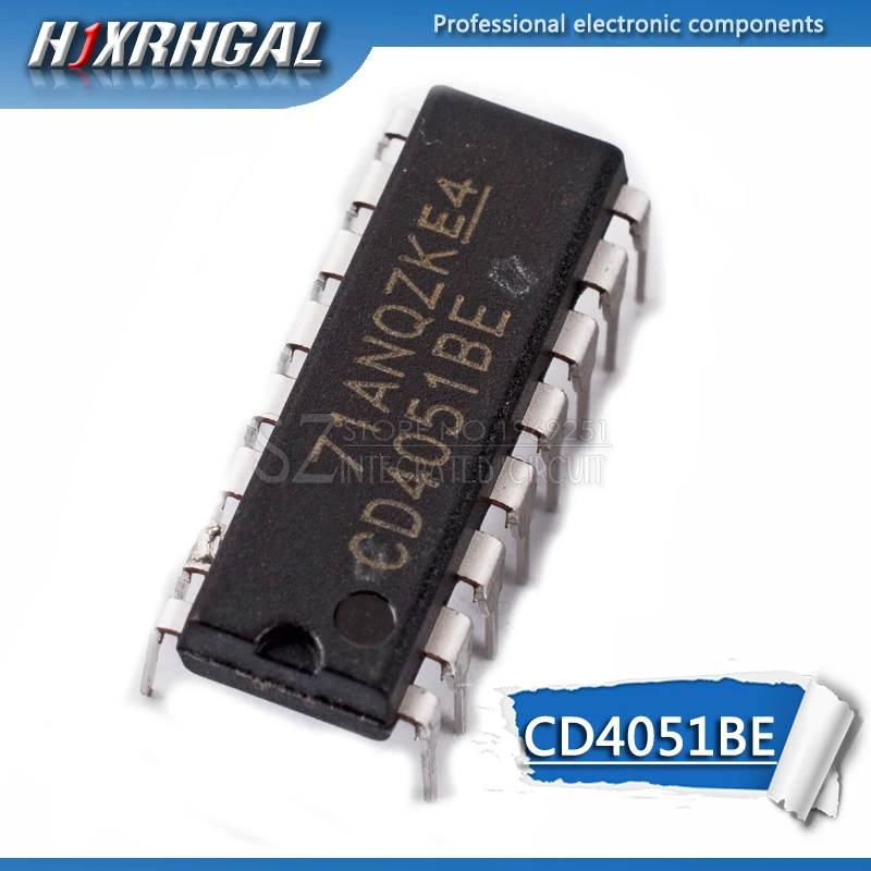 10ks CD4051be DIP16 CD4051 DIP 4051