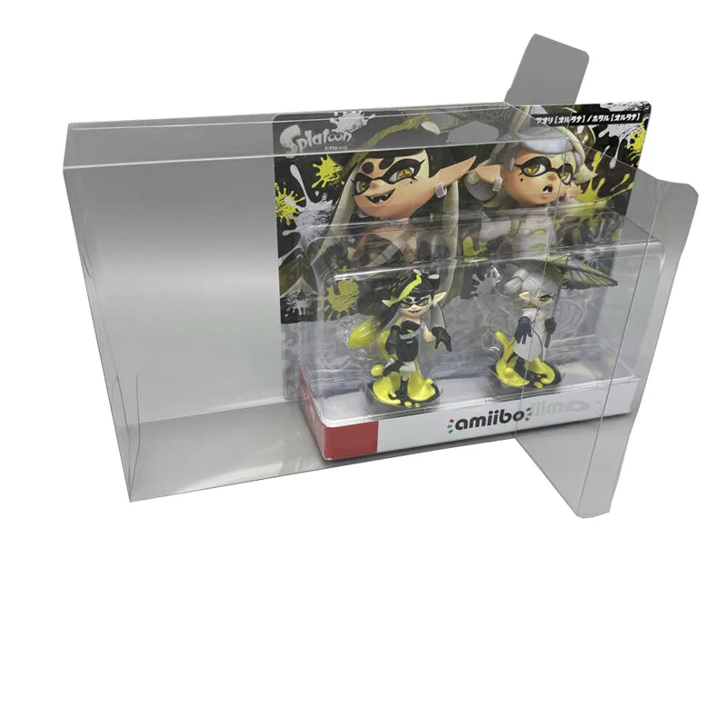 10ks Clear Protection Box pre Amiibo pre Splatoon 3 Collection Display Storage Puzdro