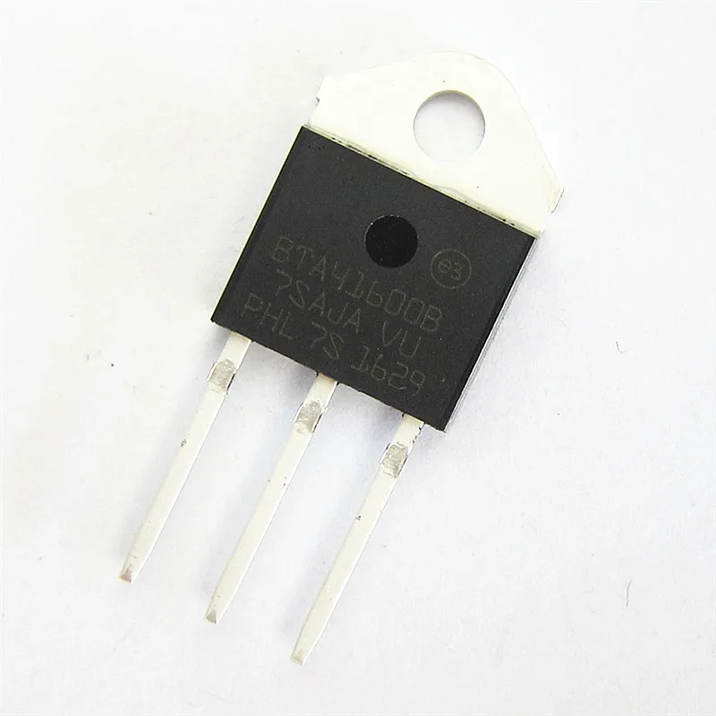 10ks Doprava zdarma BTA41-600B BTA41600B BTA41 BTA41-600B TRIACS 40 AMP 600 VOT TO-3P Nový originál