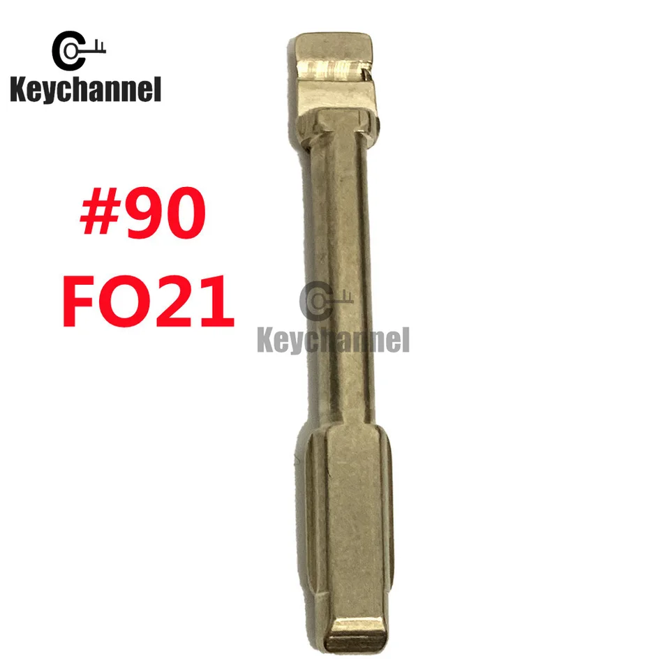 10ks FO21 Blade automobilu #90 KD Kláves Plant 6 Cut Blade pre Ford Focus Transit Mondeo Jaguar XJ8 pre kľúč KeyDiy KD VVDI Xhorse Key