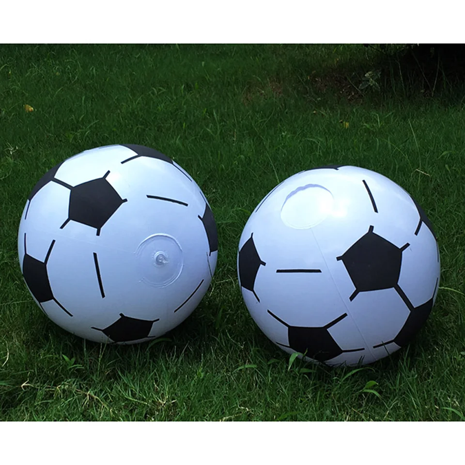 10ks futbalové nafukovacie plážové loptičky Summer Funny Water Hracie plážový futbalový bazén s loptičkou pre deti