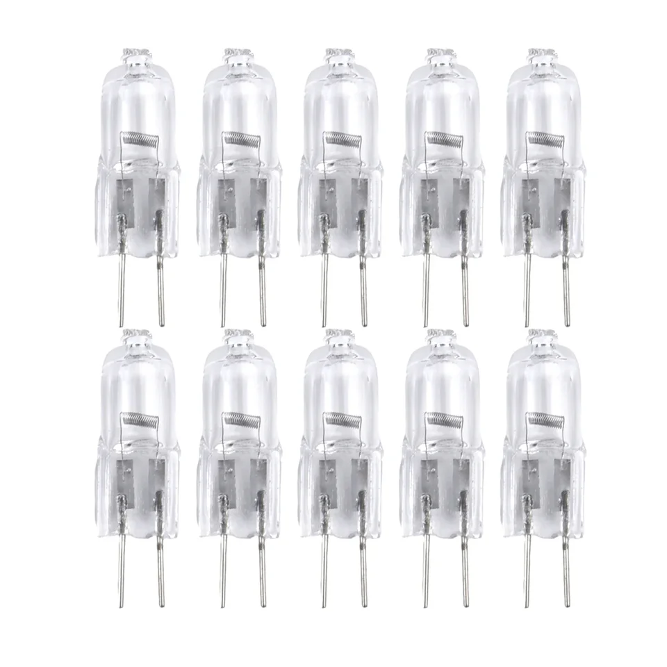 10ks halogénová lampa 2 pin žiarovka žiarovka G4 12V 5W/10W/20W/30W/50 W halogénové kapsulové žiarovky Žiarovky Žiarovky STARK SABLE VYBAVENIE