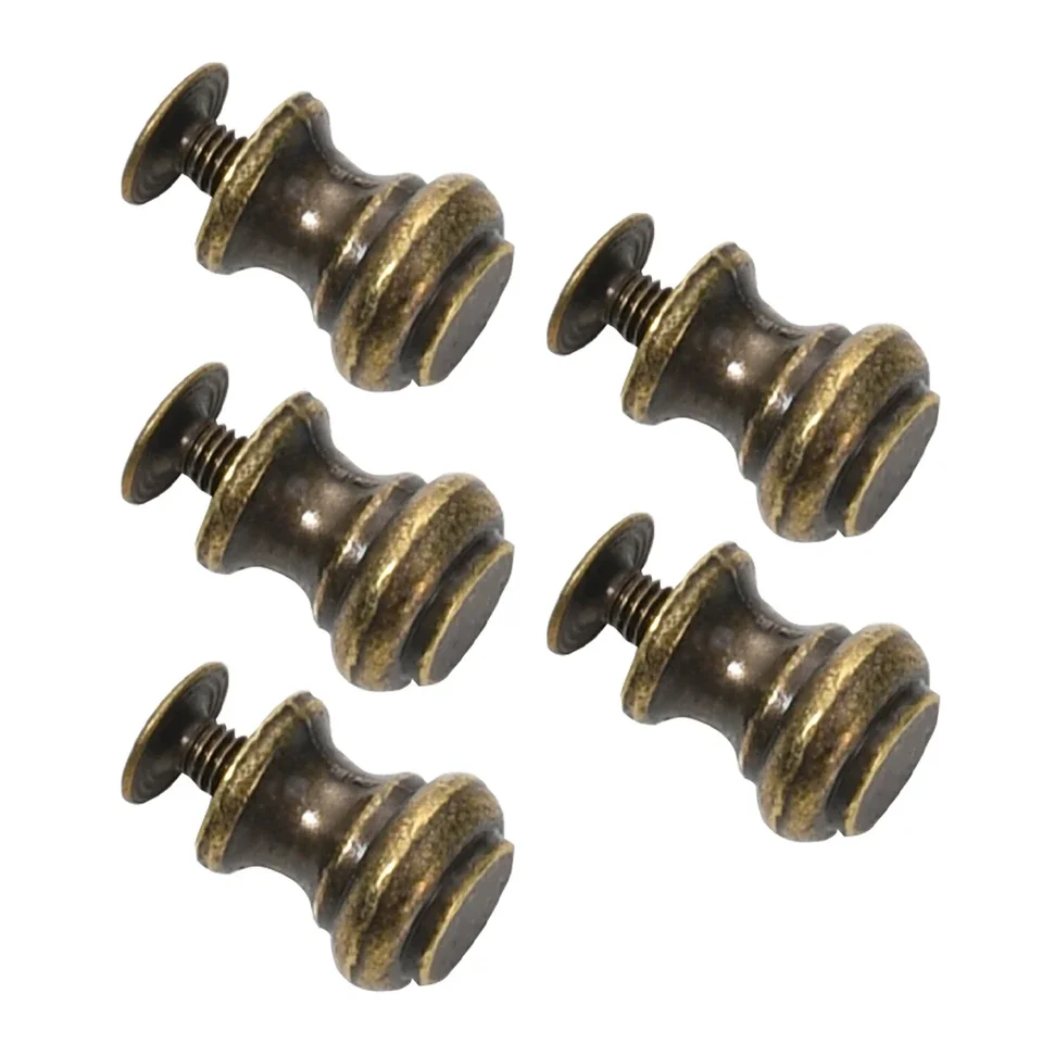 10ks huby hlava šperky Drevené krabičky a rukoväte zink zink zliatiny skrinky skrinky na dvere zásuvky Mini Pulls Rukoväť 10*11 mm