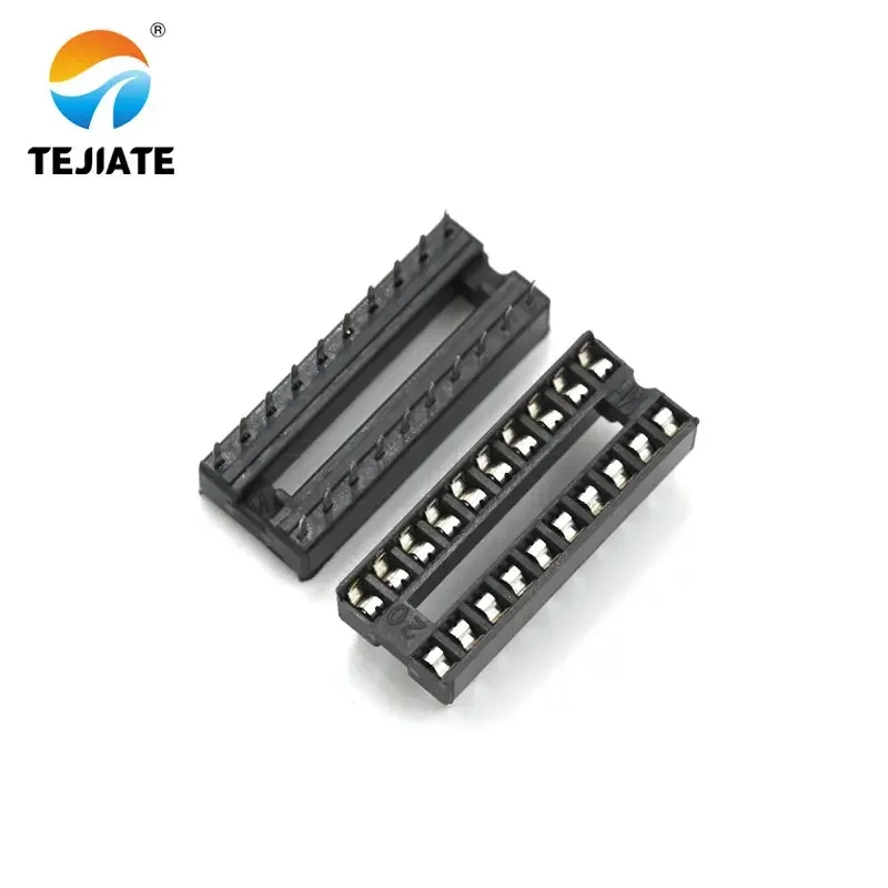 10ks IC zásuvky DIP6 DIP8 DIP14 DIP16 DIP18 DIP20 DIP28 DIP40 PIN SUCKET SOCKET 6 8 18 18 20 24 28 40 PIN