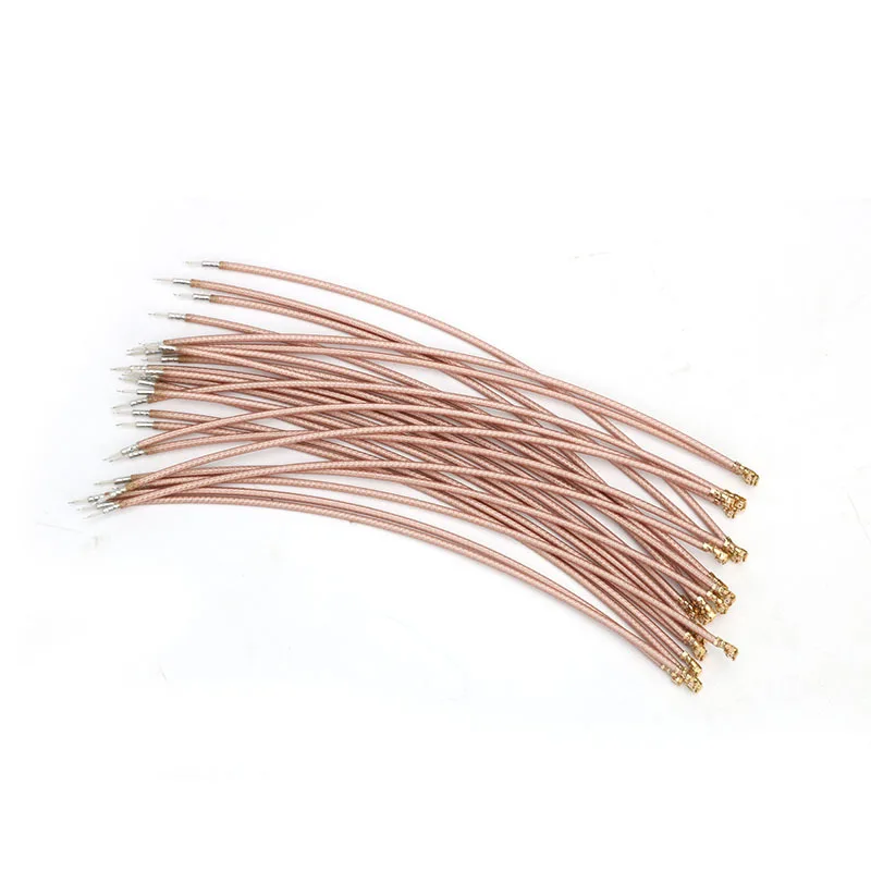 10ks IPX IPEX U.FL UFL Ženský konektor na otvorenie single Jack RG178 Pigtail Jumper Cable 10cm 15cm 20cm 30 cm