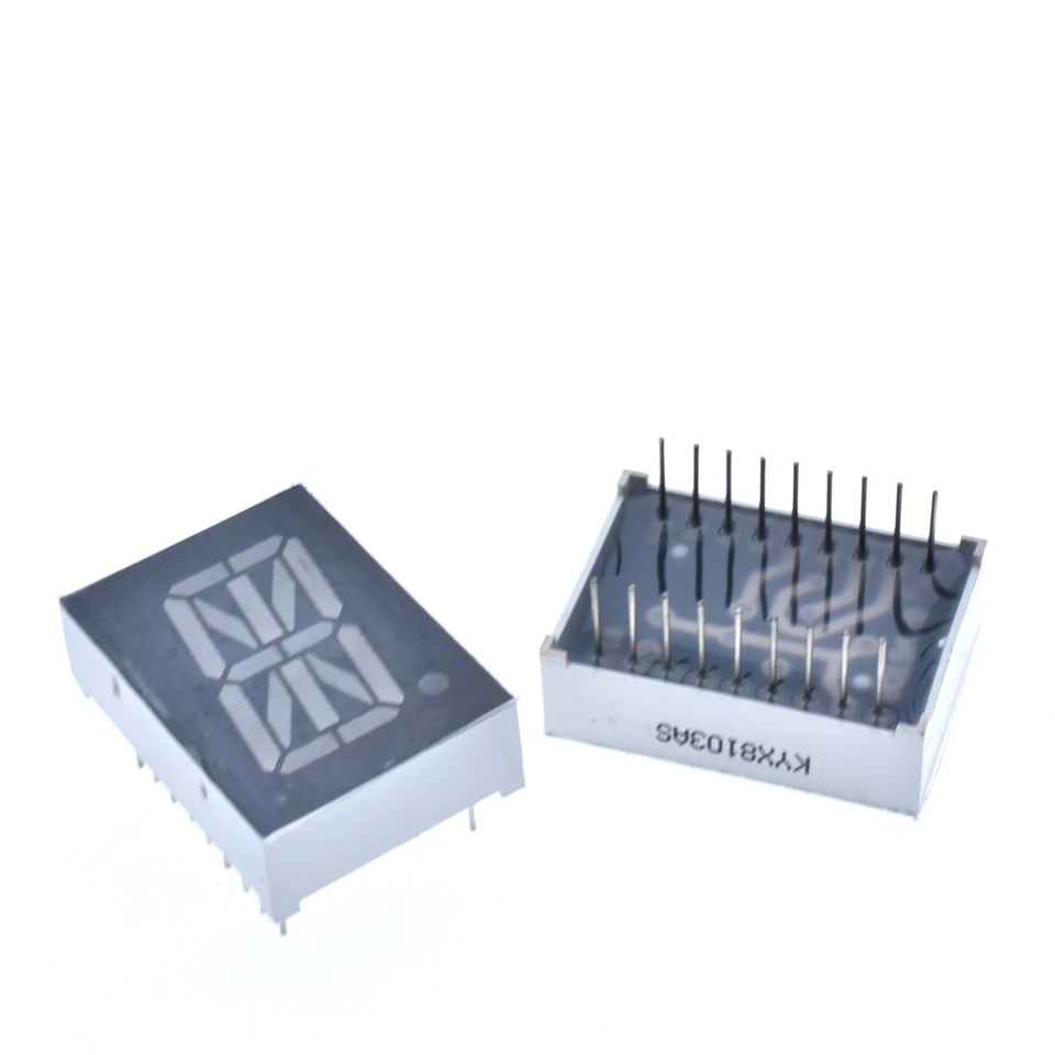 10ks LED displej 16 segmentov červený LED displej 0,8 