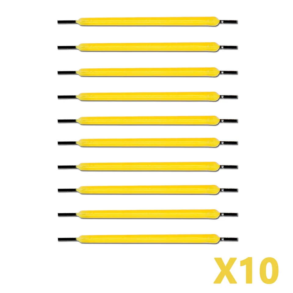 10ks LED žiarovky príslušenstvo 38 mm DC3V DC12V LED EDISON DIODE Žiarovka osvetlenie 45MA 100MA pre dovolenkové osvetlenie DIY