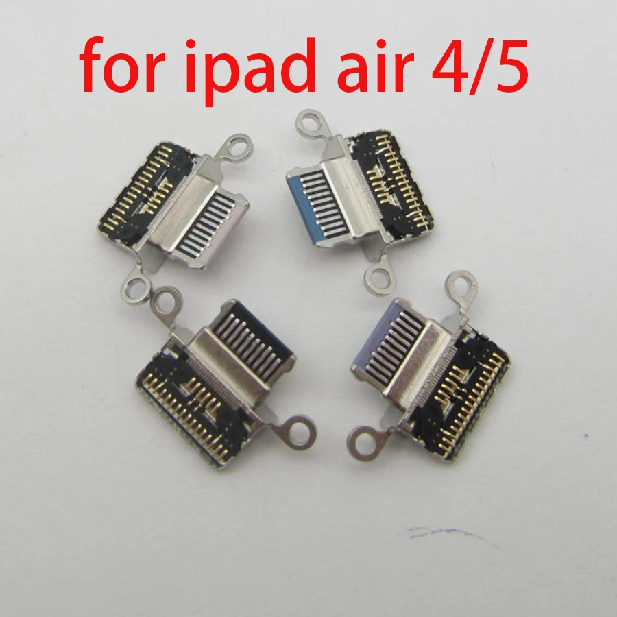 10ks Lightning USB Charger Jack Connector pre iPad 10.9 Air 4 5 A2316 A2325 A2324 A2072 A2588 A2589 A2591