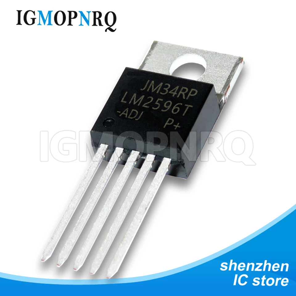 10ks LM2596T-3,3 LM2596T-5,0 LM2596T-ADJ TO-220 LM2596T LM2596 Nový