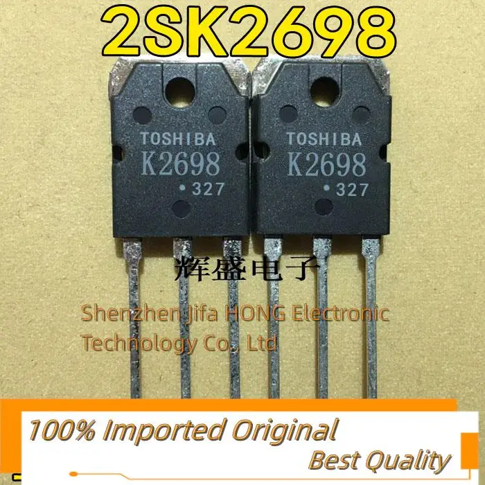 10ks/lot 2SK2698 K2698 TTK2698 15A 500V až-3p Dovážané originálne kvality