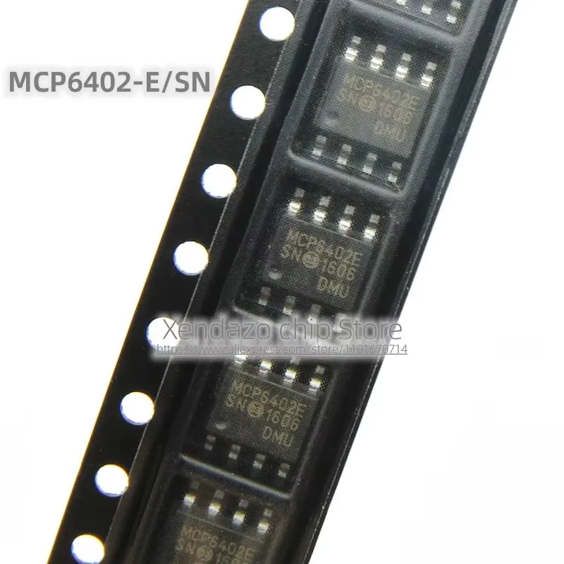 10ks/lot MCP6402T-E/SN MCP6402-E/SN MCP6402-E MCP6402E MCP6402 SOP-8 Package