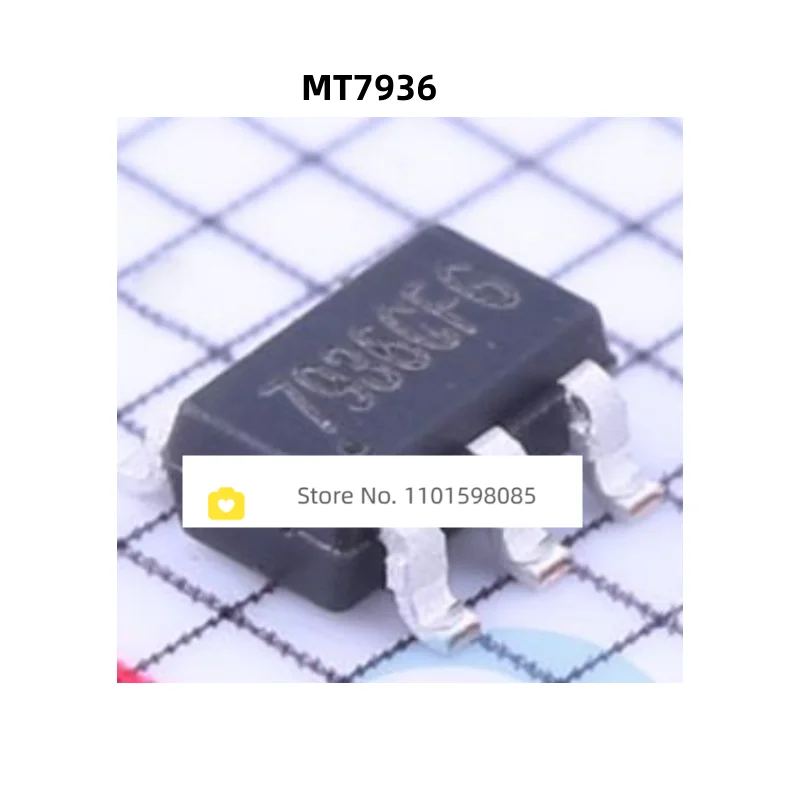 10ks/lot mt7936 SOT23-6 7936CFU 100% nový