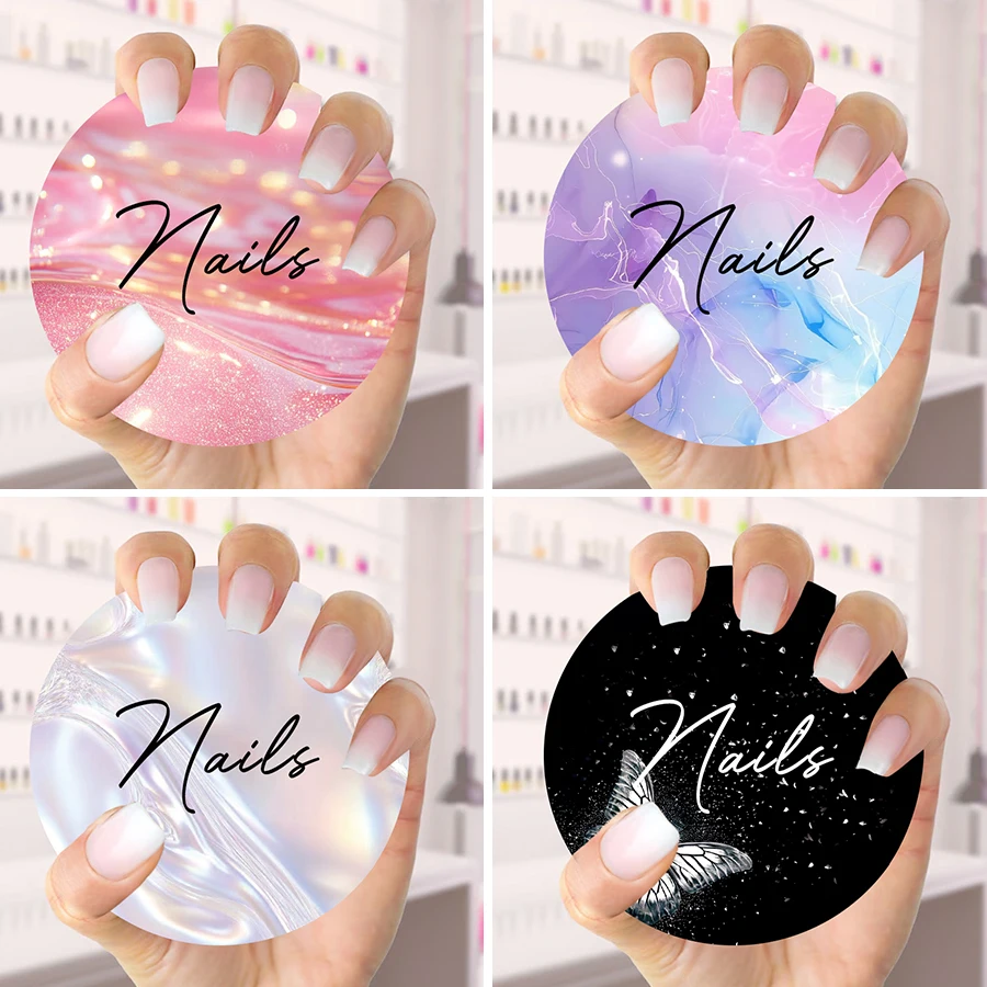 10ks/lot na nechtovú umeleckú kartu doska, disk MANICURE NALFIE, DISCORE na nechtových salóno