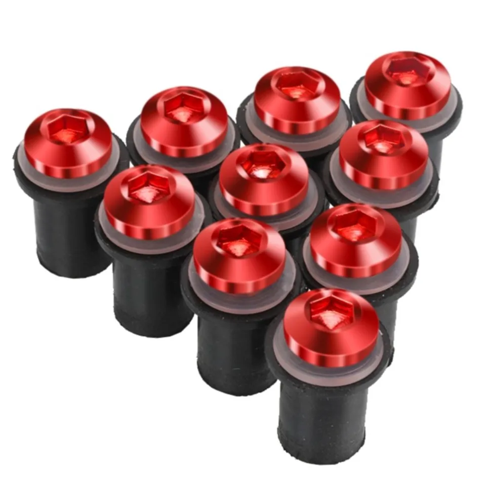 10ks M5 5 mm čelné skrutie skrutiek čelného skrutiek súprav na súpravu súprav pre Honda XL1000/V/Varadero XL 1000 1999-2013 2000 2001 2002 2003 2003