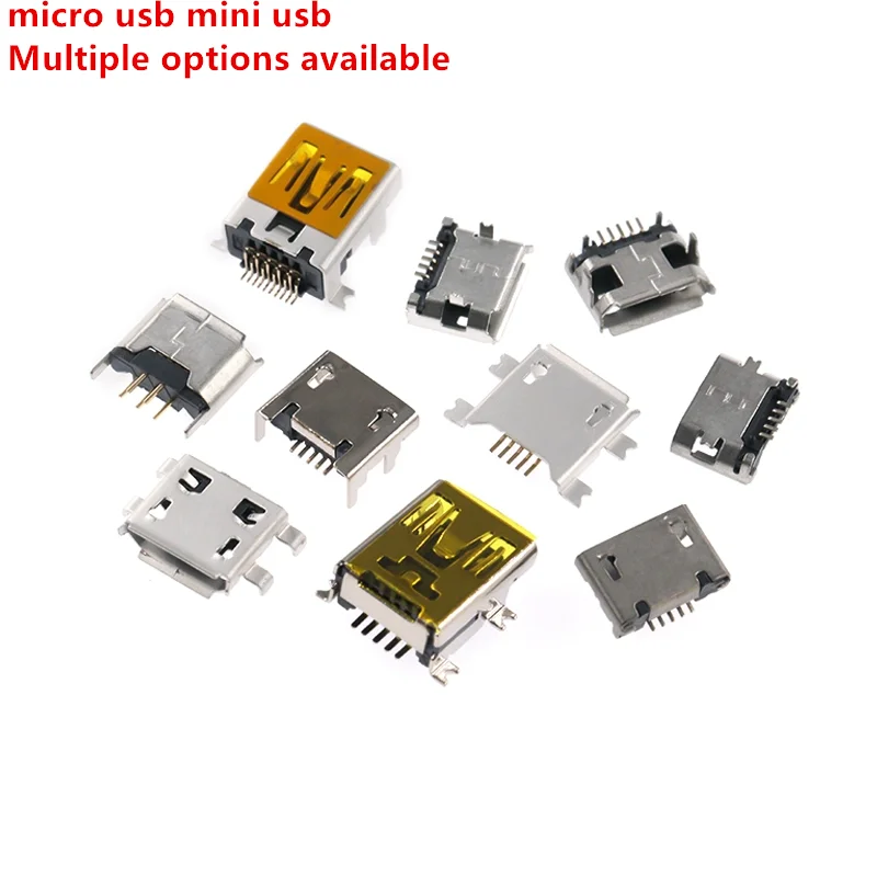 10ks MICRO USB MOBILNÝ PLYT ANDROID rozhranie T-TYPE MINIPORAZIKA TRAPEZOIDAL PATCH