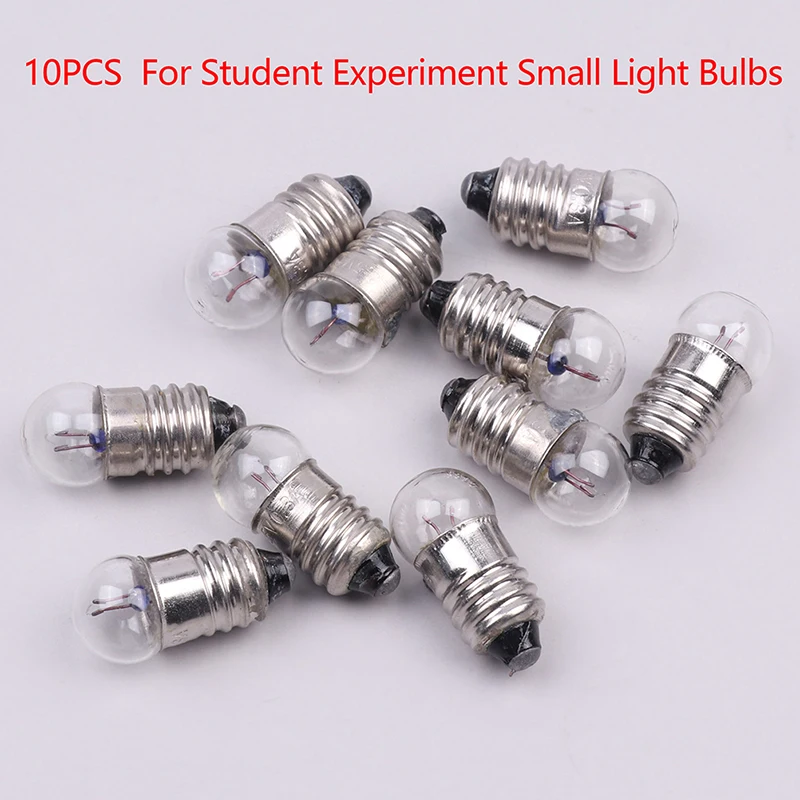 10ks Miniatúrne kolo 0,3A 1,5 V 2,5 V 3,8 V malé ľahké delo pre študentský experiment s malými žiarovkami guľôčky