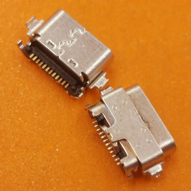 10ks nabíjanie Dock Port USB nabíjačka konektor konektora typu C Conatct pre TCL Tab 10S 9081x 9081 9080 9080G