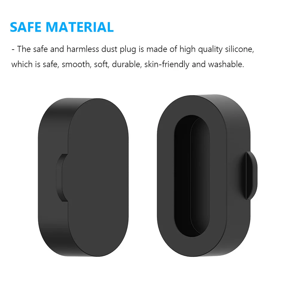 10ks nabíjanie port Cap Silikone Ochrana Cap Anti-Dust Charging Port Cover Cover Cover Adsessory for Garmin Fenix ​​7 7s 7x 6 5 5x