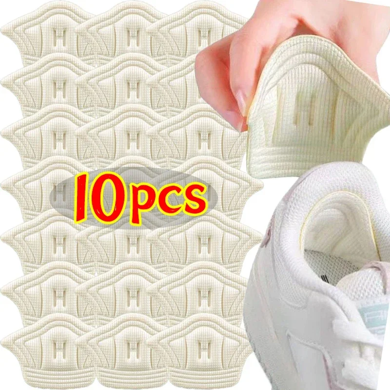 10ks nastaviteľné veľkosti Vložky Patch Paths Paths Ženy antiwear zadné nálepky na zmiernenie bolesti vložky Nohy starostlivosti o ochranu obuvi obuv