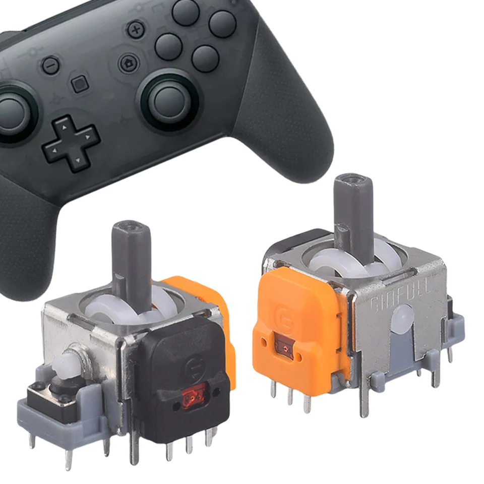 10ks nastaviteľný vysoký presný 3D halový efekt joystick No Drifting Tummsticks for PS4 PS5 Xbox Switch Opravy dielov